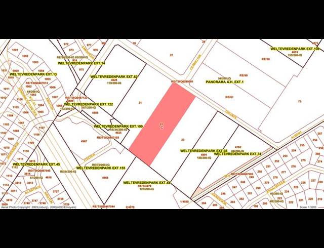 LAND FOR SALE IN WELTEVREDEN PARK
